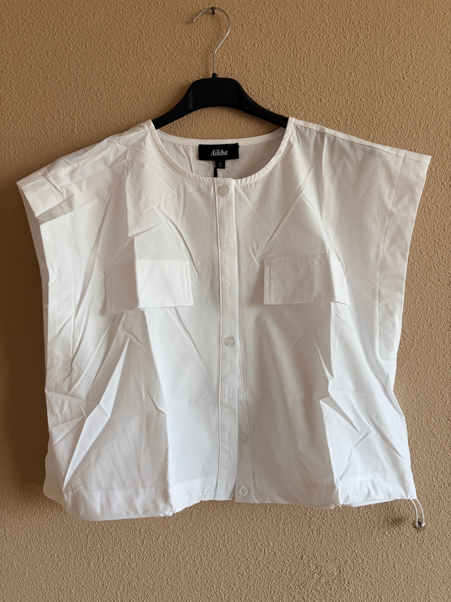 Lia cropped blouse