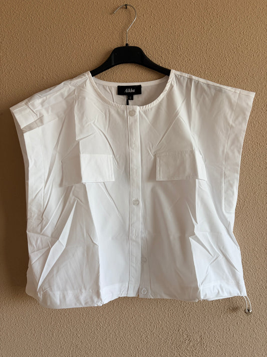 Lia cropped blouse